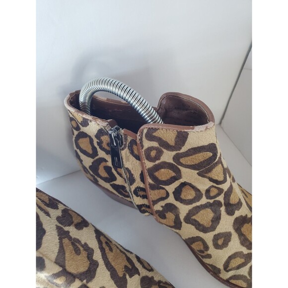 Sam Edelman Petty Cheatah Print Cow Hide Womens Booties Sz 6.5 *Read City Chic - Picture 6 of 14